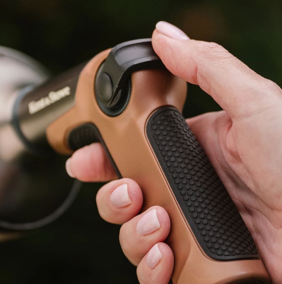 Kent & Stowe Metal Spray Gun, 6 Patterns, Soft Grip, Heavy Duty Garden Hose Gun