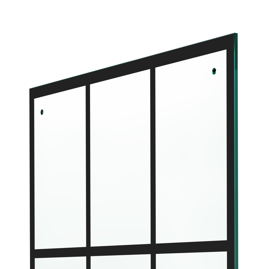 Slider Door Fixed Panels - French Silk Screen Sliding Glass Fixed Panel