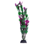 Multicoloured Plastic Aquarium Decoration Plants 10cm (Pack of 6) (Reward)
