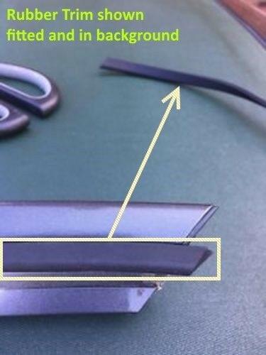 Jaguar XK8 / XKR X100 Door Frame Seal Trim – Roof & Window Rubber Seal (1997–2005) - 6m