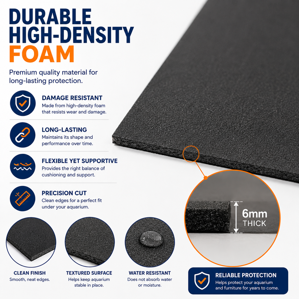 Aquael Fish Tank Protective Foam Base Mat