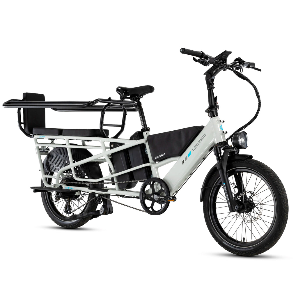 XPedition2 Stratus White Dual-Battery + FREE Running Boards, Cushions, Elite Headlight, Suspension Seat Post, Orbitor, XL Cargo Panniers ($744 Value)