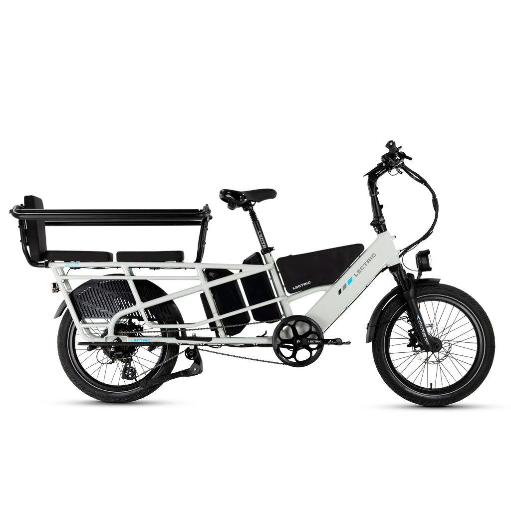 XPedition2 Stratus White Dual-Battery + FREE Running Boards, Cushions, Elite Headlight, Suspension Seat Post, Orbitor, XL Cargo Panniers ($744 Value)