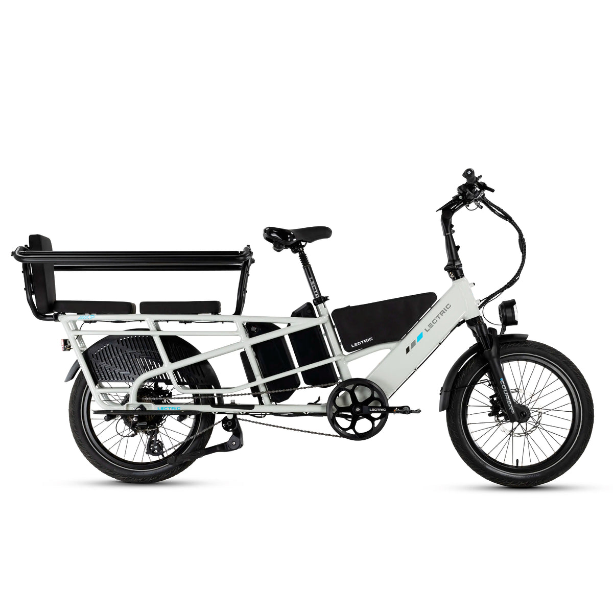 XPedition2 Stratus White Dual-Battery + FREE Running Boards, Cushions, Elite Headlight, Suspension Seat Post, Orbitor, XL Cargo Panniers ($744 Value)