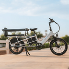XPedition2 Stratus White Dual-Battery + FREE Running Boards, Cushions, Elite Headlight, Suspension Seat Post, Orbitor, XL Cargo Panniers ($744 Value)