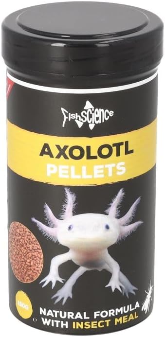 Fish Science Axolotl Pellets 150g – Insect-Based Diet