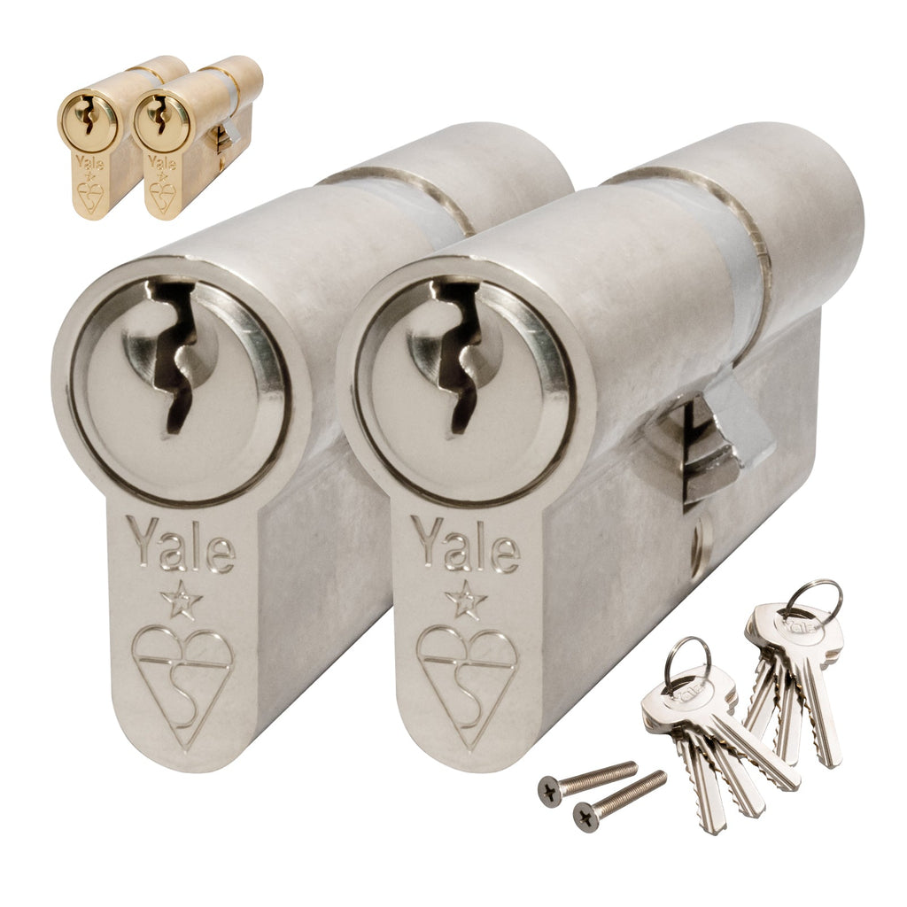 Yale Anti-Bump Keyed-Alike Euro Cylinders