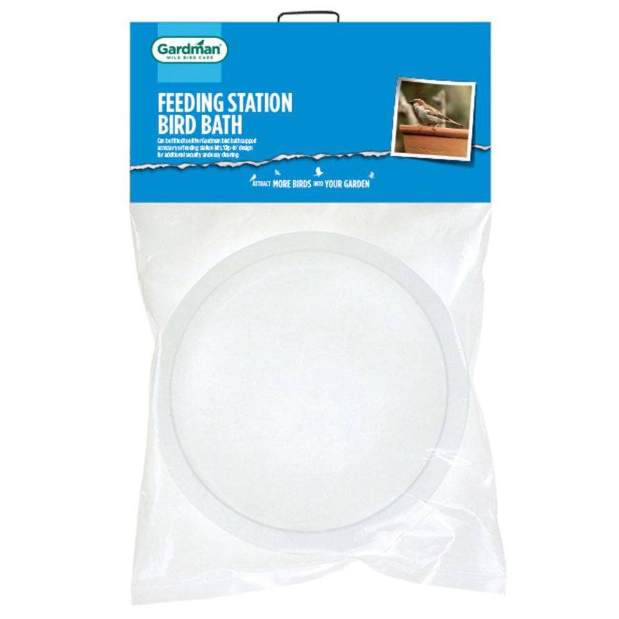 Gardman Bird Bath for Feeding Stations - Replacement & Durable
