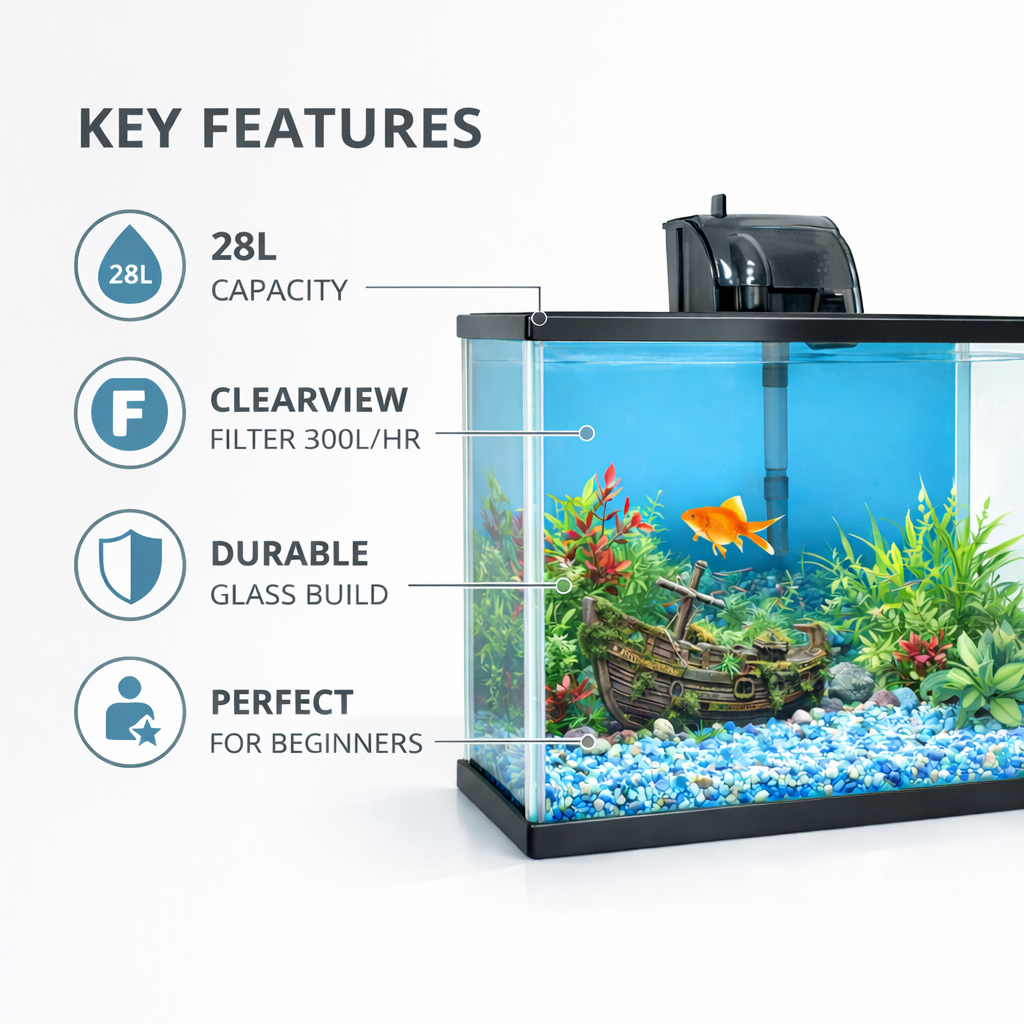 Aqua One Splish & Splash Starter Kit L 28L No Filter