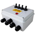 Outdoor Weatherproof 4-Way Switch Box with Neon Indicator