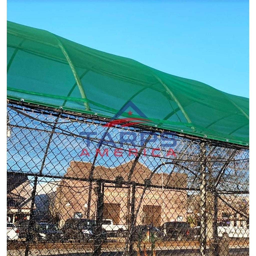 Yellow 10 oz. Heavy Duty Vinyl Coated Mesh Tarp by ShadeMax®