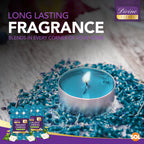 Scented Tea Light Candles | 4 Hour Burn Fragrance | 15-30 Pack