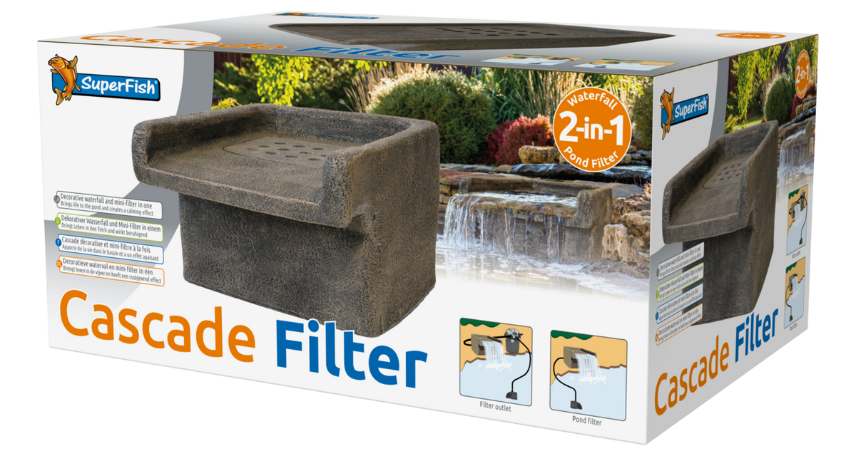 Superfish Pond Waterfall Filter 2-in-1 (40x30x20cm)