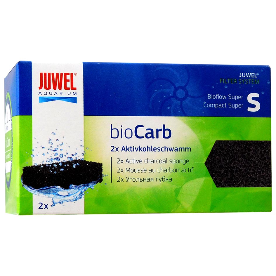 Juwel Compact S Biocarb x1 - Carbon Sponge Filter 2-Pack