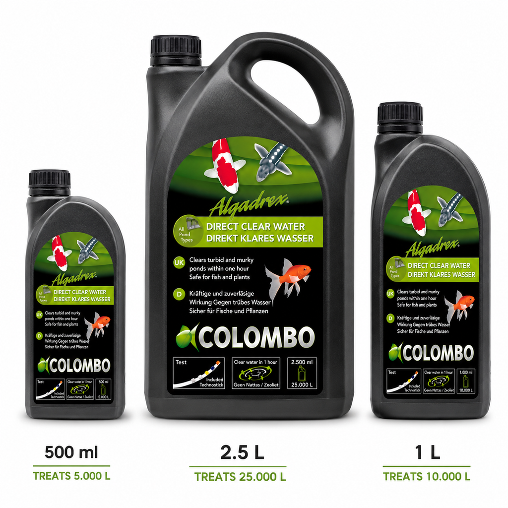 Colombo Algadrex Green Water Treatment – Fast Acting Pond Algae Control