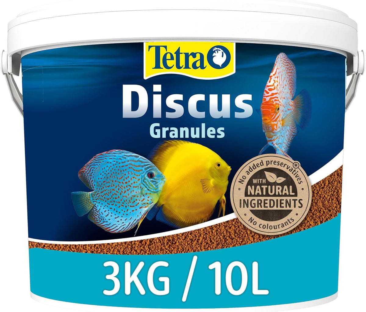 Tetra Prima Discus Granules 10L | Slow-Sinking Fish Food