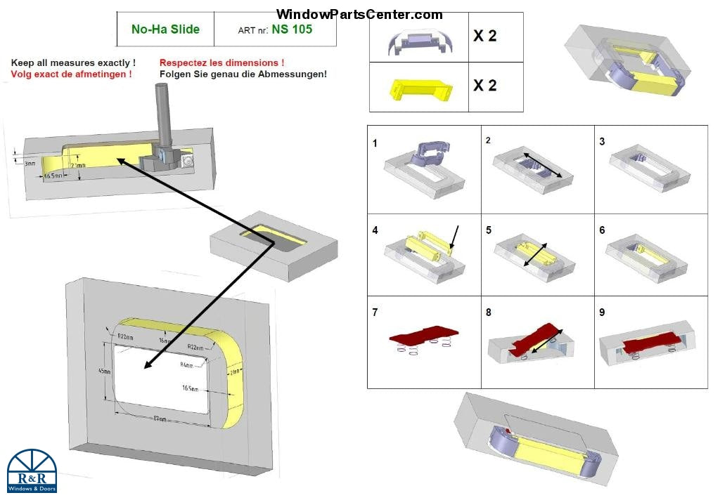Z44-4 PRO 12 and Z44-4 PRO 10 RocYork No-HA Milling Tool