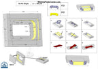 Z44-4 PRO 12 and Z44-4 PRO 10 RocYork No-HA Milling Tool