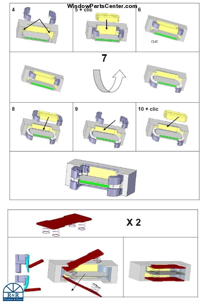 Z44-4 PRO 12 and Z44-4 PRO 10 RocYork No-HA Milling Tool