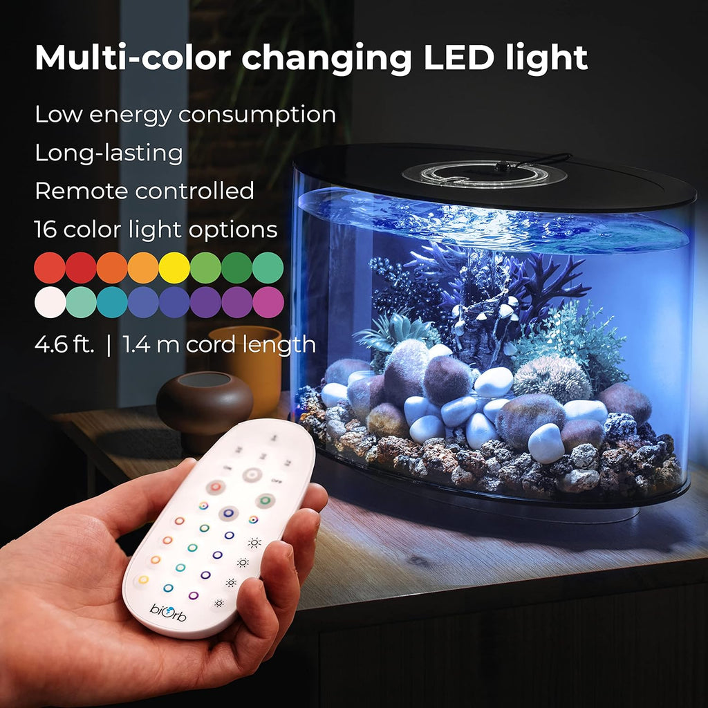 biOrb LOOP MCR 15L Acrylic Aquarium with LED & Filtration