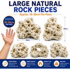 Aquacadabra Ocean Reef Rock 20kg Natural Reef & Cichlid Aquarium Decoration
