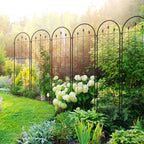 6-Pack 20" x 71" Metal Garden Trellis with Arrow Design