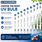 Aquacadabra T5 UV Bulb 4W-18W Double Ended Pond Filter Replacement Tube