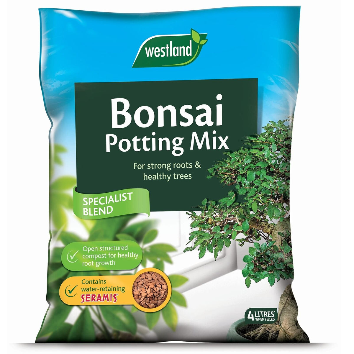 Westland Bonsai Potting Mix Peat Free 4L