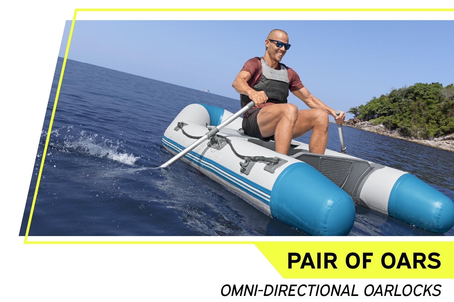 Hydro- Force 2 Person Inflatable Sport Boat - Caspian Elite