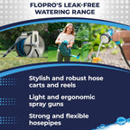 FloPro Stainless Steel Hose Reel 45m Capacity