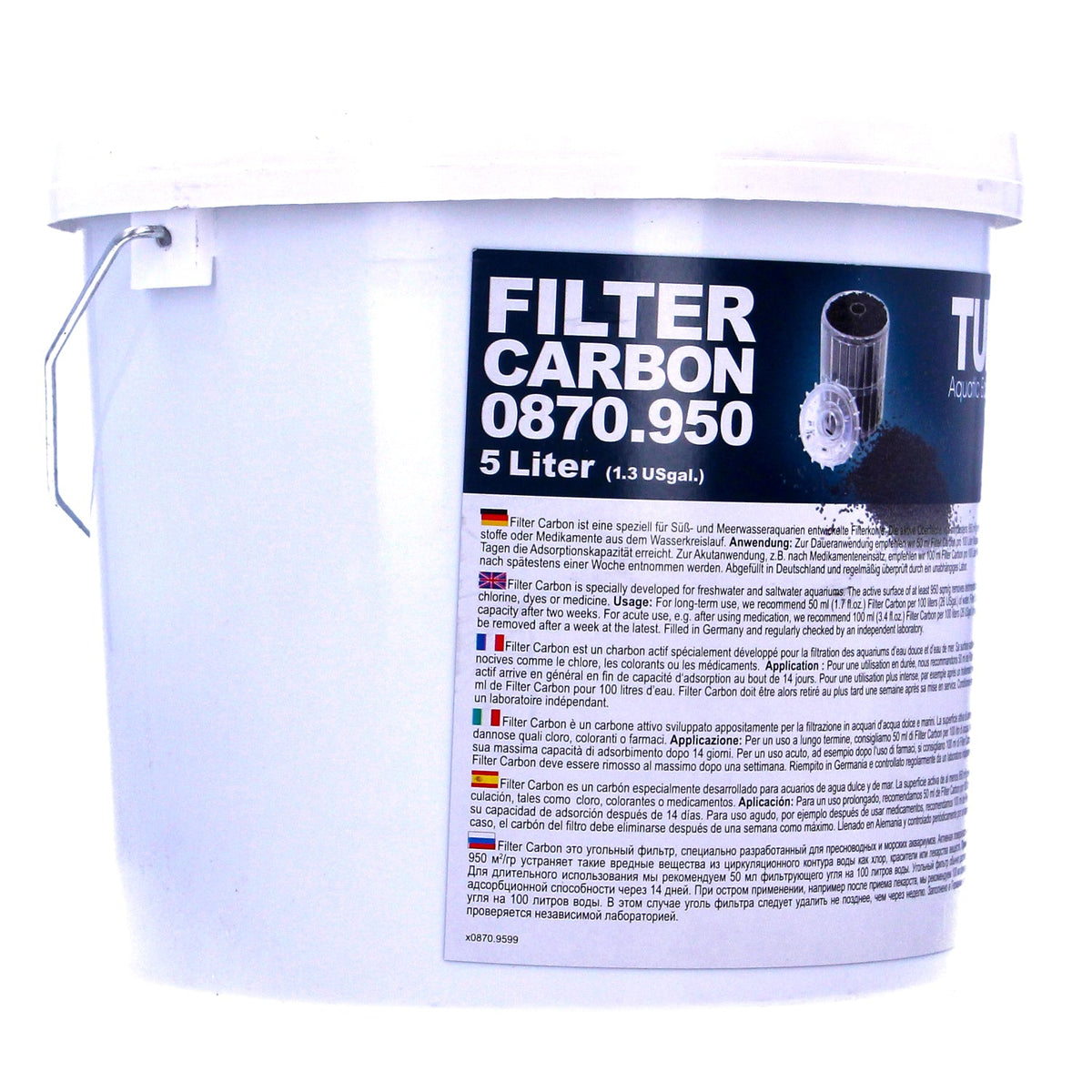 Tunze Filter Carbon 5lt Bucket - 0870.950