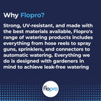 FloPro Stainless Steel Hose Reel 45m Capacity