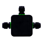 Cloverleaf 2-Way Junction Box Outdoor Cable Connector